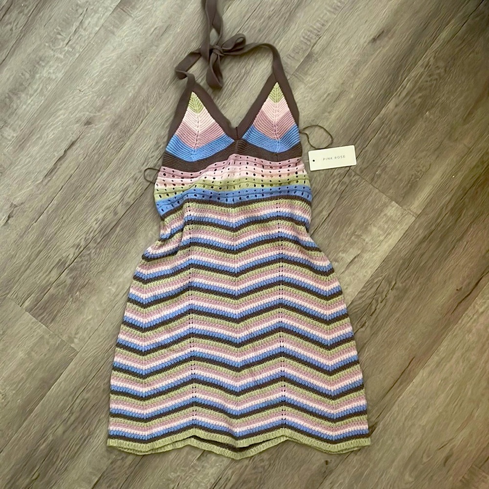 Mini dress Lime Combo M